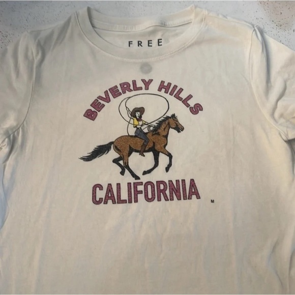 Aeropostale Beverly Hills California Graphic T-Shirt Size M NWT - Picture 2 of 7